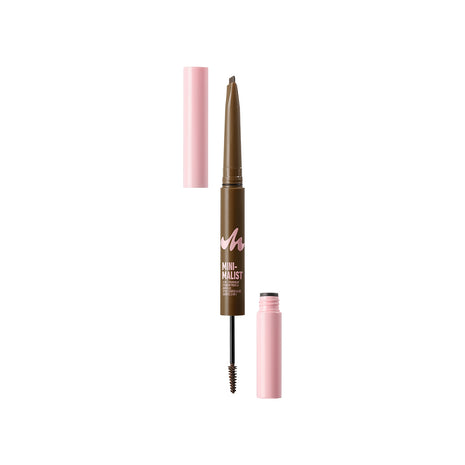 Minimalist 2-in-1 Triangular Eyebrow Pencil & Brow Gel (03 Medium Brown)
