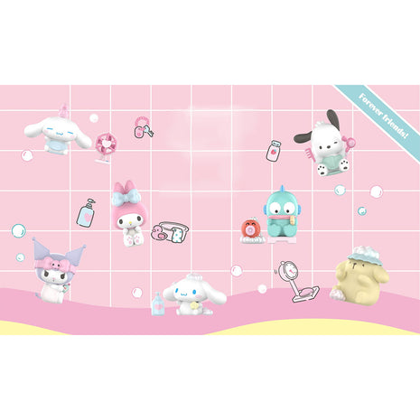 Sanrio characters Collection Bathing Time Surprise Box Figure