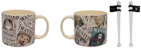 One Piece Collection Ceramic Cup with Stir Rod (500mL£©