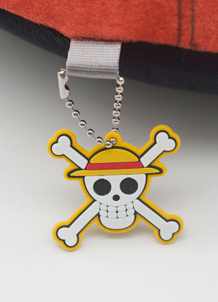 One Piece Classic Collection Memory Foam Neck Pillow  (Red)