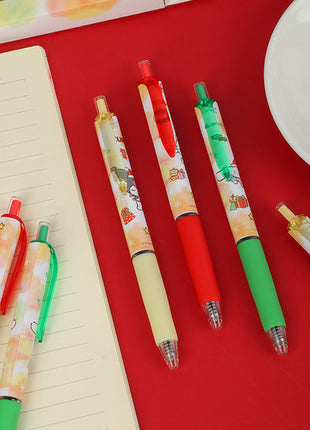 Sanrio characters Christmas Collection Retractable Gel Pen Set (0.5mm, Black) (3 Pack)PDQ