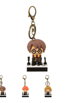 Harry Potter Checkerboard Stamp Keychain
