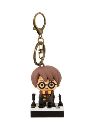 Harry Potter Checkerboard Stamp Keychain