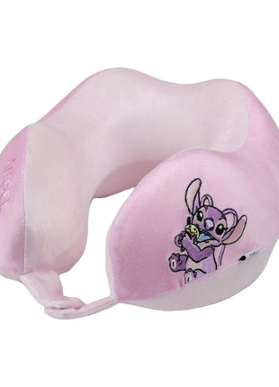 Disney Lilo & Stitch Collection Memory Foam Neck Pillow(Angel)