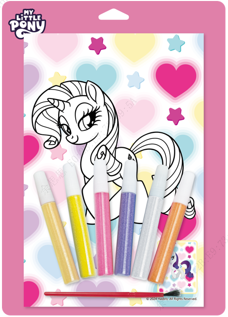 My Little Pony Collection Colored Sand Painting