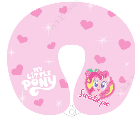 My Little Pony Collection Memory Foam Neck Pillow(Pink)