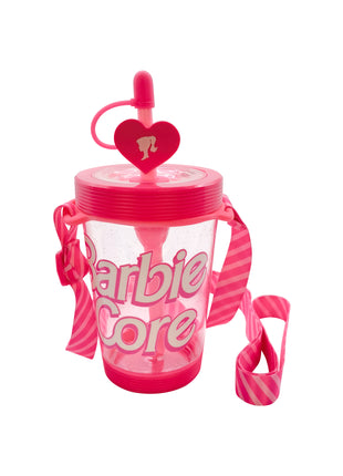 Barbie Pink Collection Water Bottle with Strap 535mL