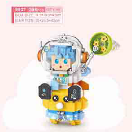 Exploration Astronavigation Series Building Blocks (PDQ)(Boy Astronaut)