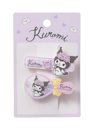 Kuromi Hair Clips (2 pcs)