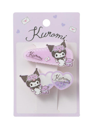 Kuromi Hair Clips (2 pcs)