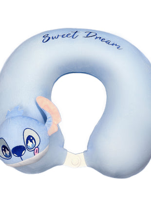 Disney Stitch Dinner Party Collection Memory Foam Neck Pillow (Stitch)