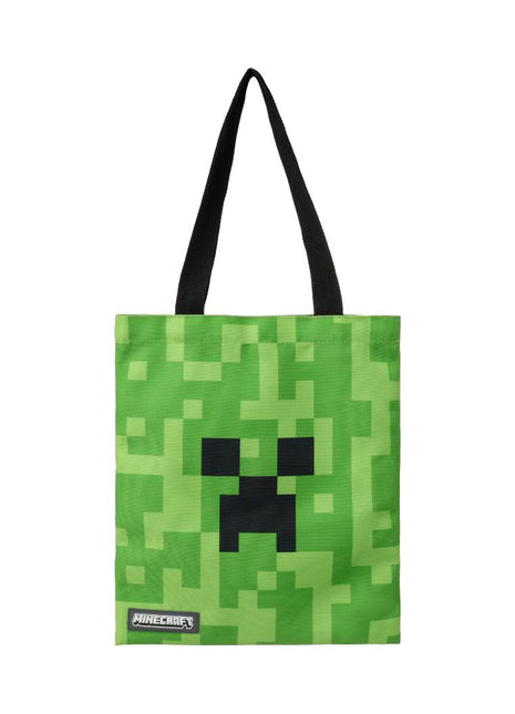 Minecraft Contrast Color Shopping Bag