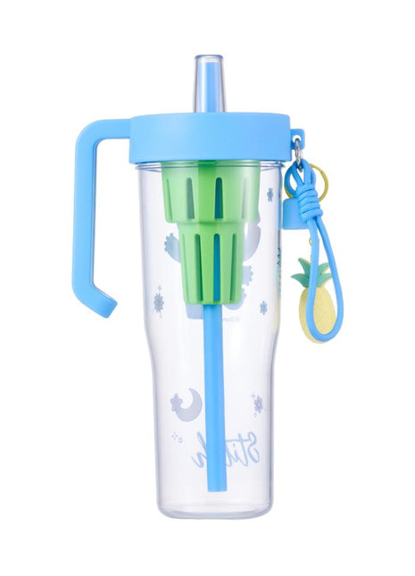Disney Stitch Dinner Party Collection Pineapple Plastic Bottle 1250mL (Stitch)