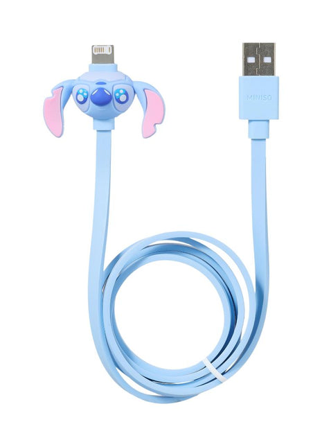 Disney Stitch Dinner Party Collection 8-PIN Charging Cable with Storage Case