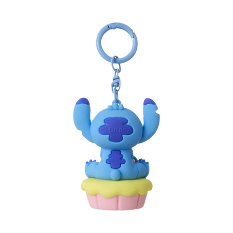 Disney Stitch Dinner Party Collection Strawberry Cupcake Keychain(Stitch)