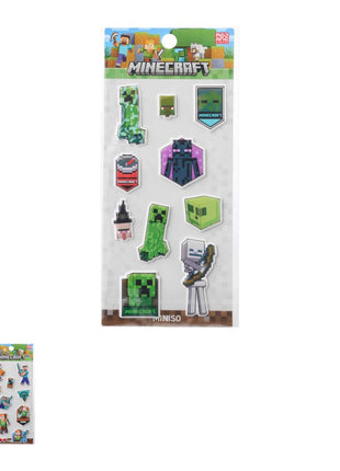Minecraft - 3D Foam Stickers (2 Assorted Models)