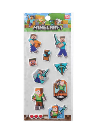 Minecraft - 3D Foam Stickers (2 Assorted Models)