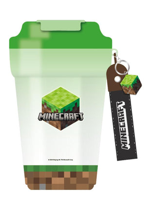 Minecraft Double Wall Coffee Mug 350mL(Green)