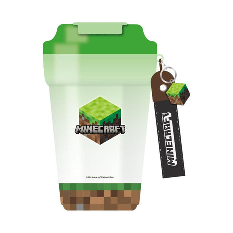 Minecraft Double Wall Coffee Mug 350mL(Green)