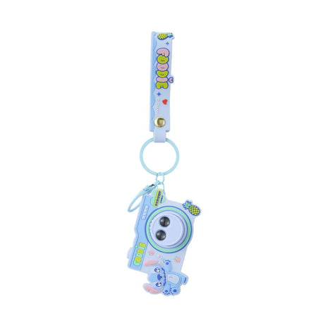 Disney Stitch Dinner Party Collection Camera Shaped Lighting Keychain