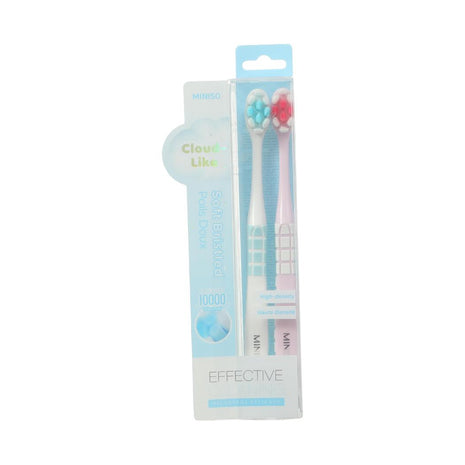 Cloud-Like Soft Bristled Toothbrushes (2 pcs)1