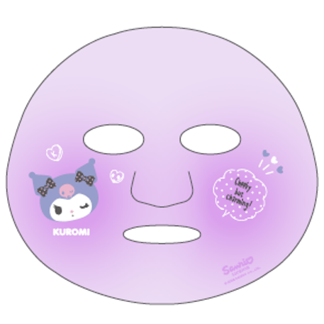 Kuromi Printed Facial Sheet Mask