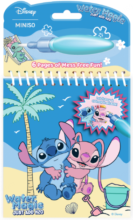 Disney Stitch Collection Water Color Painting