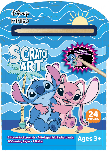 Disney Stitch Collection Scratch Painting