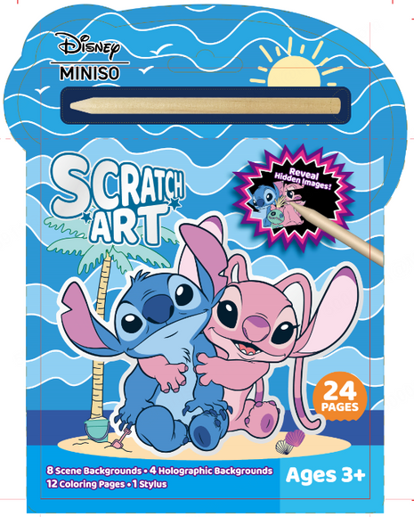 Disney Stitch Collection Scratch Painting