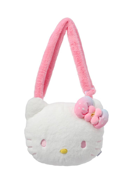 Hello Kitty Flower Language Plush Crossbody Bag