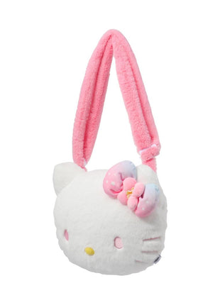 Hello Kitty Flower Language Plush Crossbody Bag