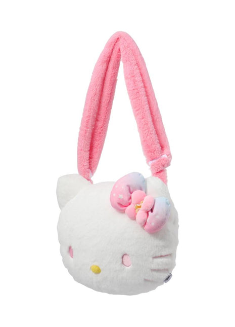 Hello Kitty Flower Language Plush Crossbody Bag
