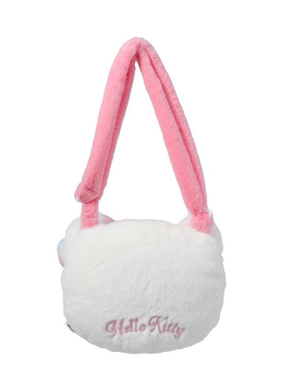 Hello Kitty Flower Language Plush Crossbody Bag