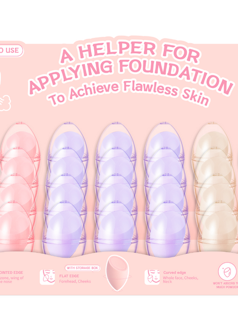 Eggshell Makeup Sponge(Yellow)