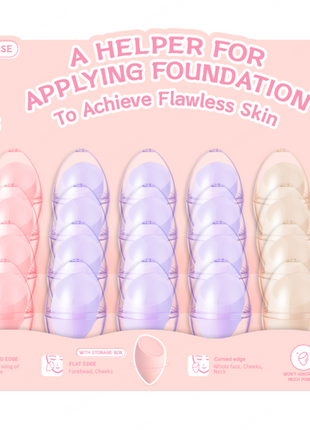 Eggshell Makeup Sponge(Pink)