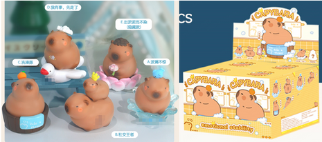 Capybara Surprise Box 1.0 (4 Assorted Box) (PDQ)