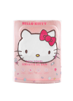 Hello Kitty Coral Fleece Absorbent Bath Towel