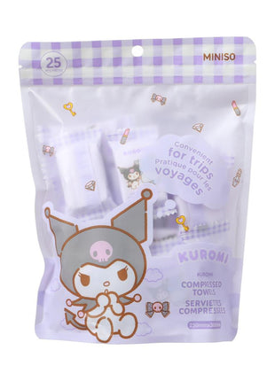 Kuromi Compressed Towels (25 pcs)