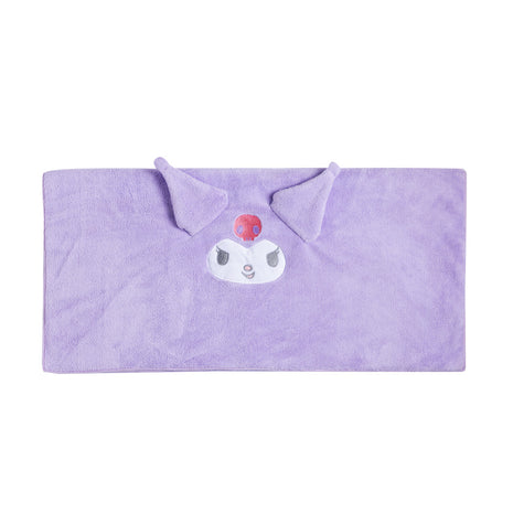 Kuromi Coral Fleece Absorbent Bath Towel
