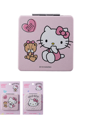 Hello Kitty Dual-Sided Foldable Mirror£¨Square£©