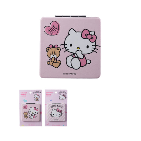 Hello Kitty Dual-Sided Foldable Mirror£¨Square£©