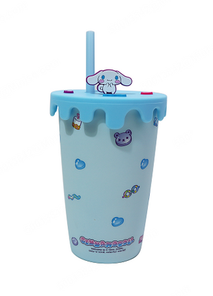 Cinnamoroll Sweet Factory Decoration Ceramic Cup with Lid & Straw 400mL