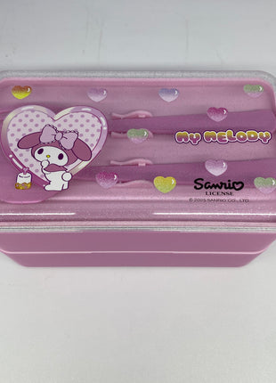 My Melody Sweet Factory Double Layer Lunch Box 1000mL