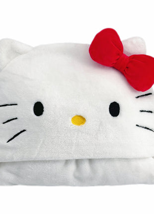 Hello Kitty Classic Series Thicker Blanket with Hood