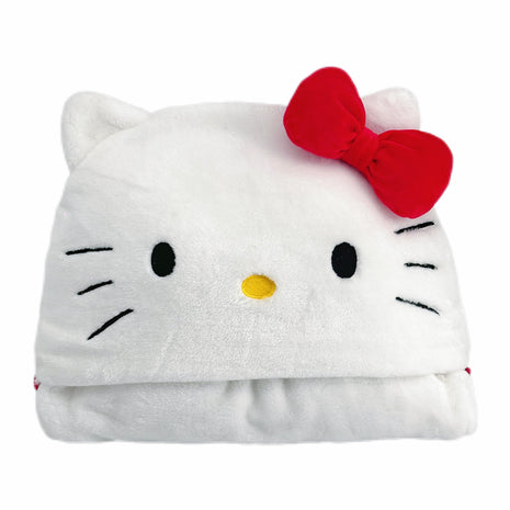 Hello Kitty Classic Series Thicker Blanket with Hood