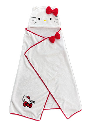 Hello Kitty Classic Series Thicker Blanket with Hood