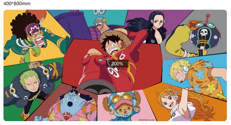 One Piece Collection Large Mouse Pad