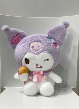 Kuromi Sweet Factory Collection 11in. Sitting Posture Plush Toy