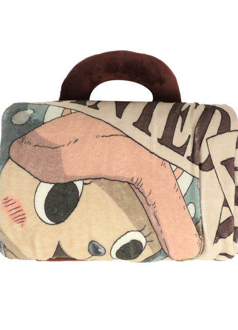One Piece Collection Throw Blanket with Handle