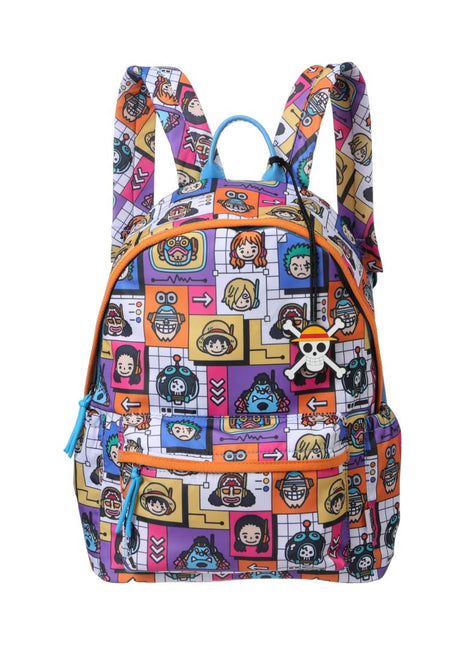 One Piece Collection All-over Print Backpack(Orange)